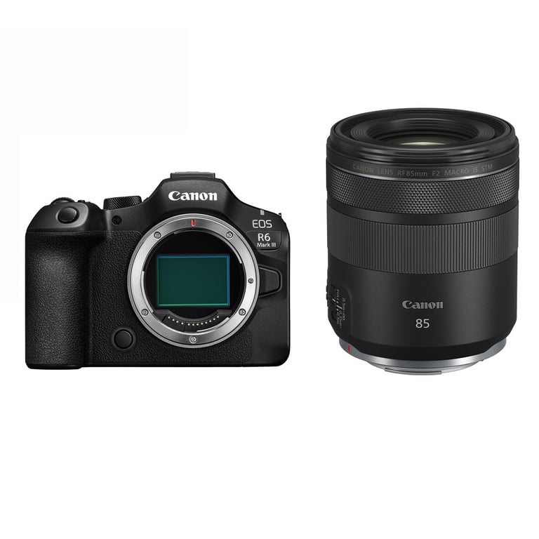 Canon EOS R6 Mark III Body + Canon RF 85mm F2 Macro IS STM