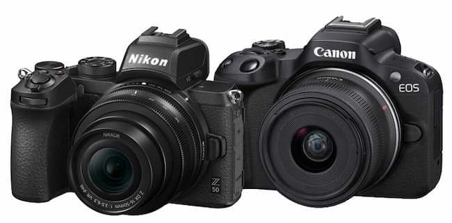 So sánh Canon R50 và Nikon Z50 toàn diện