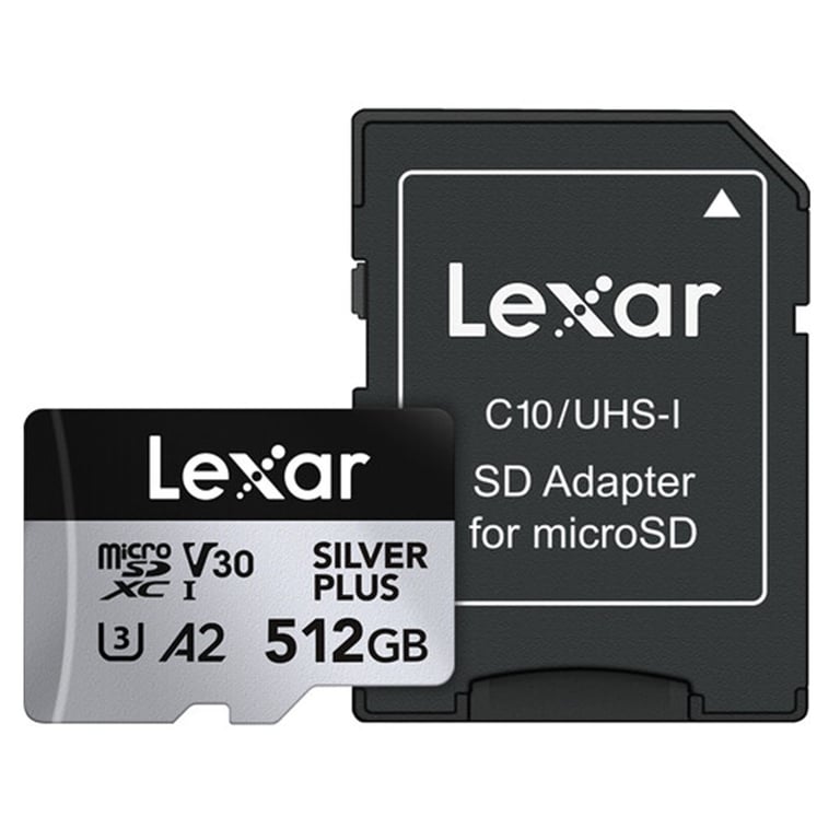 Thẻ nhớ MicroSDXC Lexar Professional Silver Plus UHS-I U3 512GB 205MB/ s