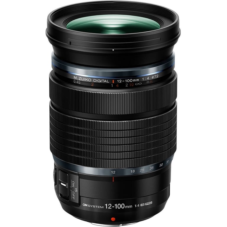 Ống kính OM System M.Zuiko Digital ED 12-100mm F4.0 IS Pro
