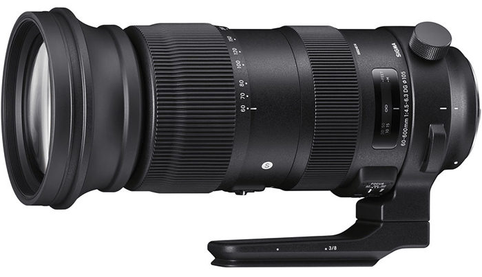 Ống kính Sigma 60-600mm F4.5-6.3 DG DN OS Sports sẽ ra mắt đầu năm 2023