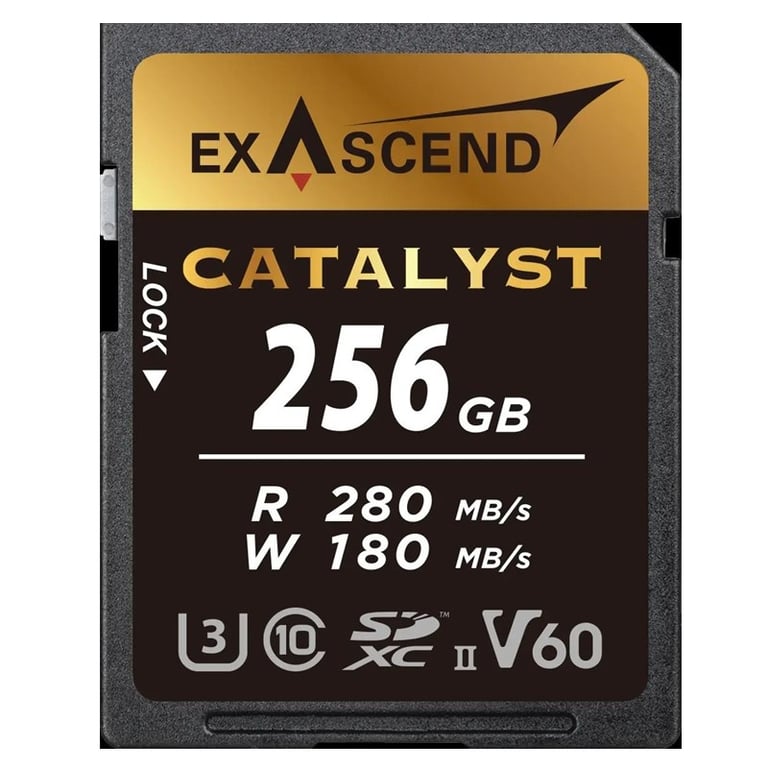 Thẻ nhớ Exascend SDXC UHS II 256GB 280MB/ 180MB/ s