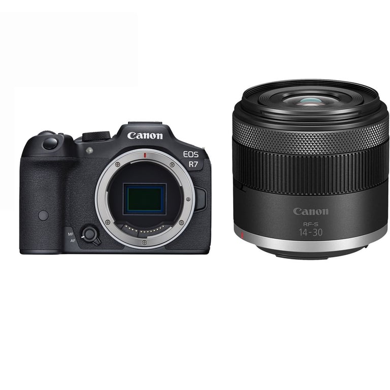 Canon EOS R7 Body + Canon RF-S 14-30mm F4-6.3 IS STM PZ Nhập khẩu