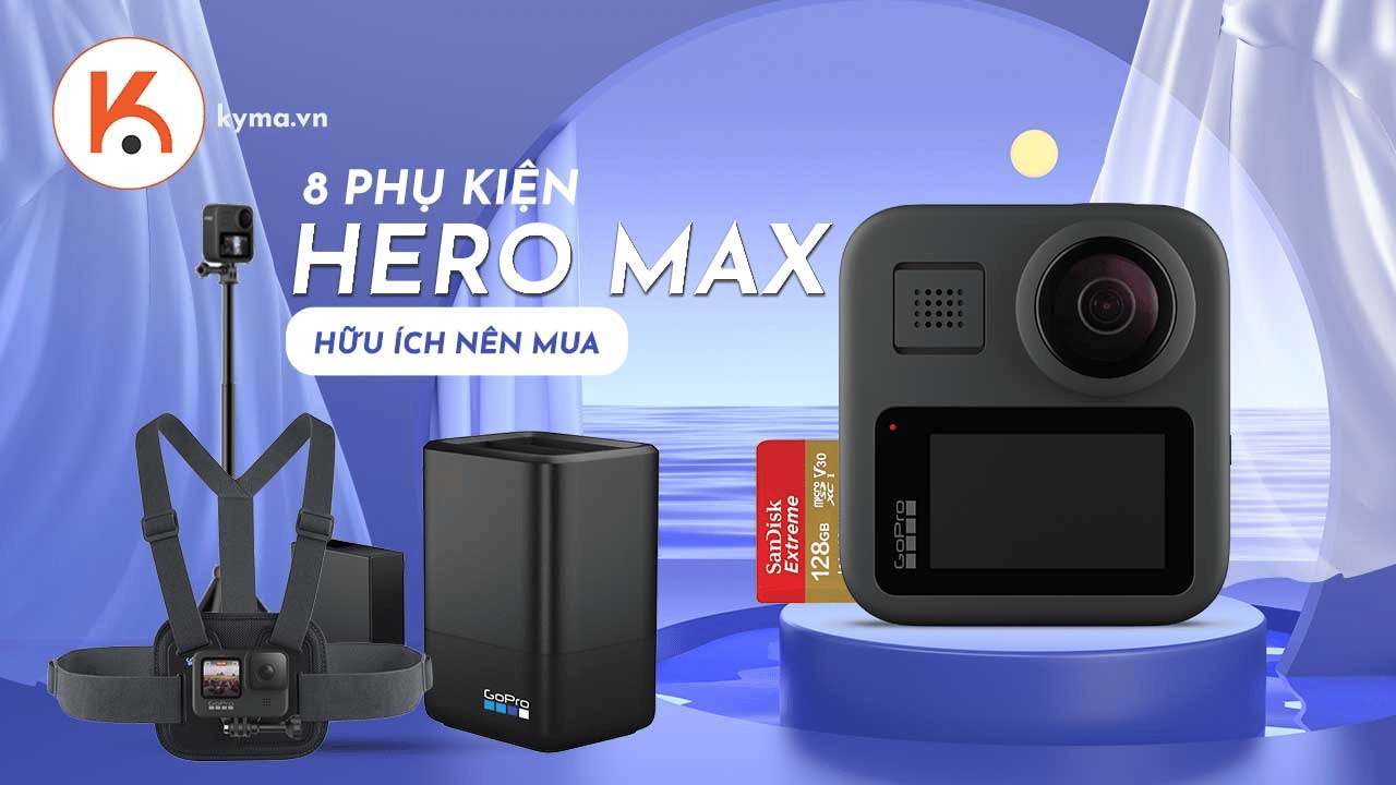 8 phụ kiện hữu ích bạn nên mua cho Gopro Max