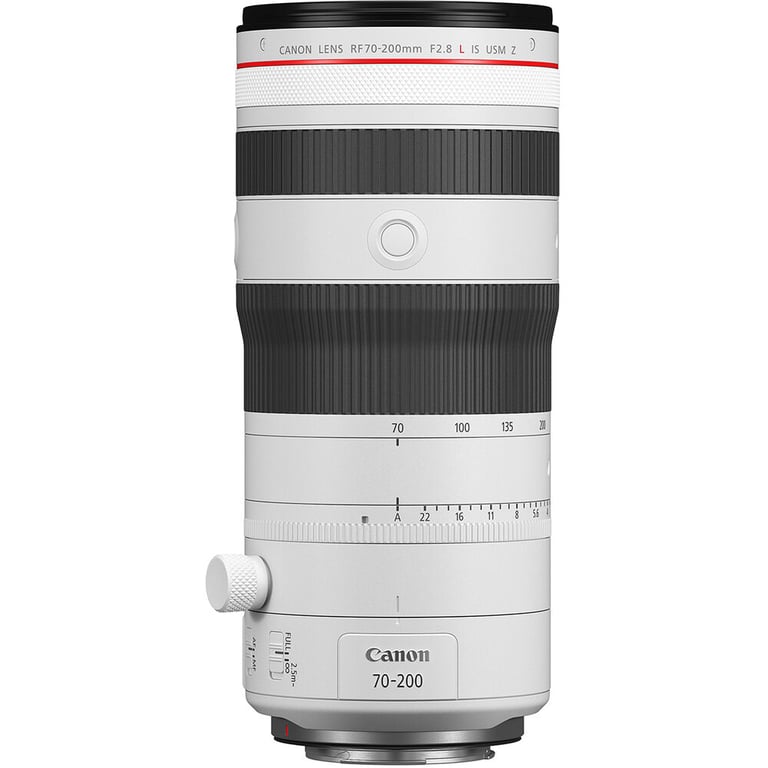 Ống kính Canon RF 70-200mm F2.8L IS USM Z Trắng