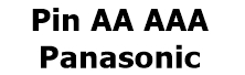 Pin AA AAA Panasonic