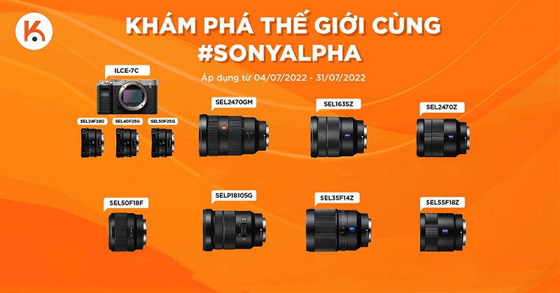 Khám phá thế giới cùng Sony Alpha