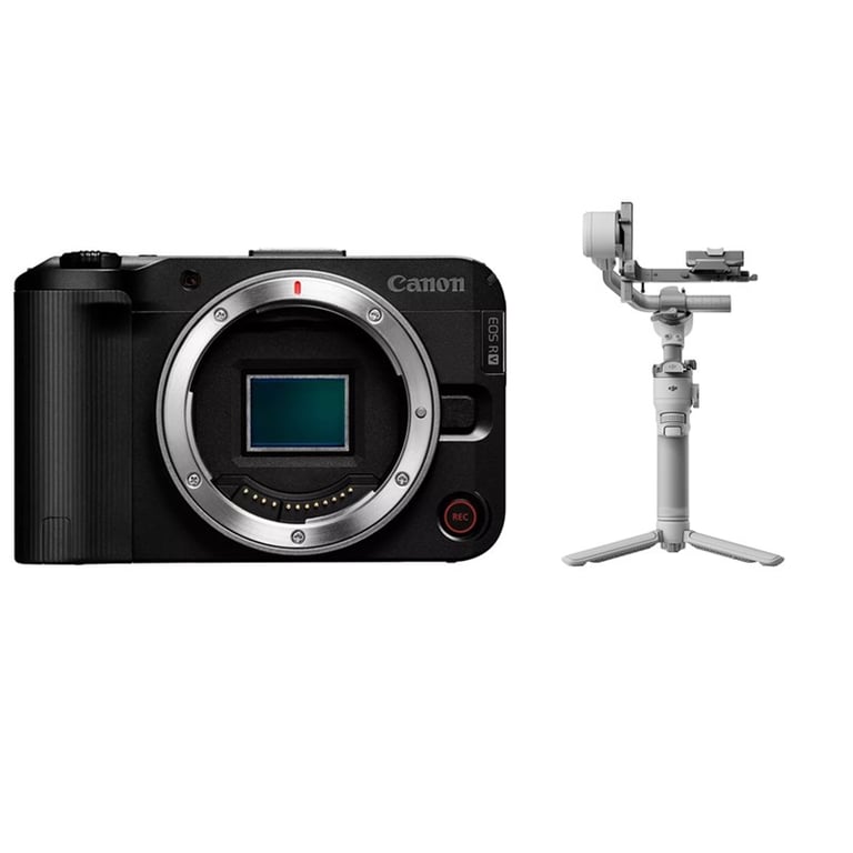 Canon R50 V Body + DJI RS 4 Mini