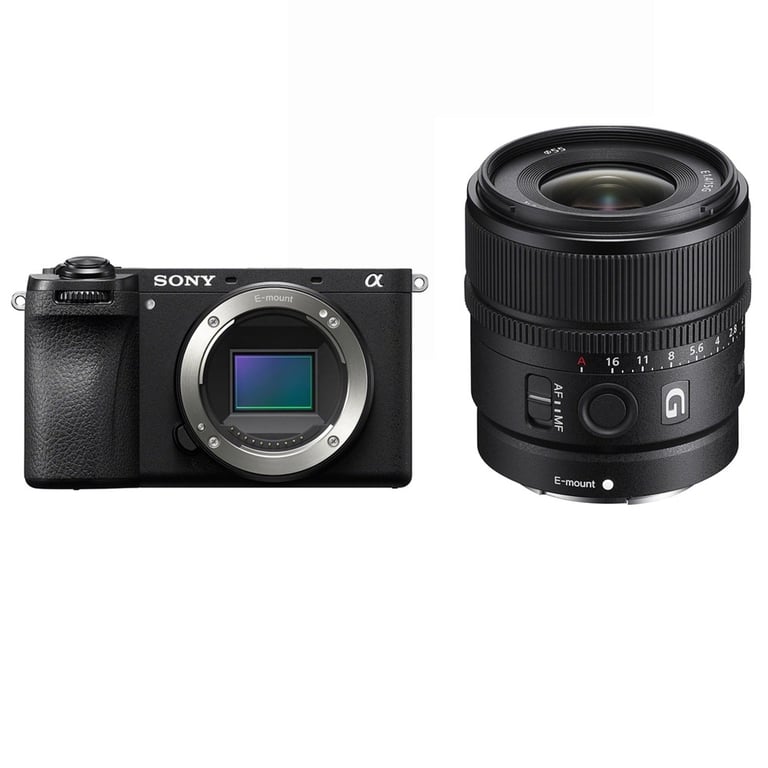 Sony Alpha A6700 Body + Sony E 15mm F1.4 G