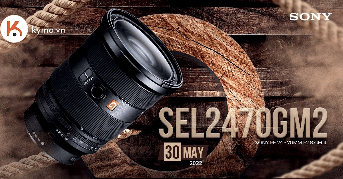 Đặt mua ống kính Sony FE 24-70mm f/2.8 GM II - nhận ngay quà tặng