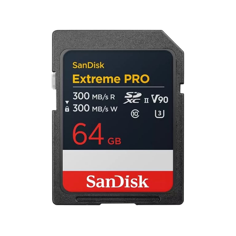 Thẻ nhớ SDXC SanDisk Extreme Pro UHS-II Card V90 64GB 300Mb/ 300Mb/ s