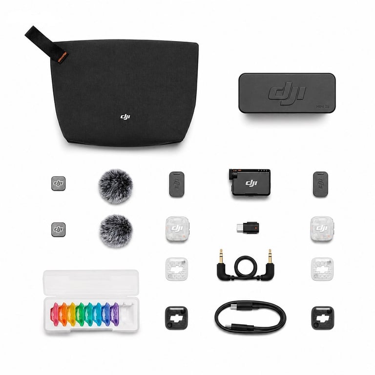 Microphone DJI Mic Mini 2S ( 2 TX + 1 TX + Charging Case )