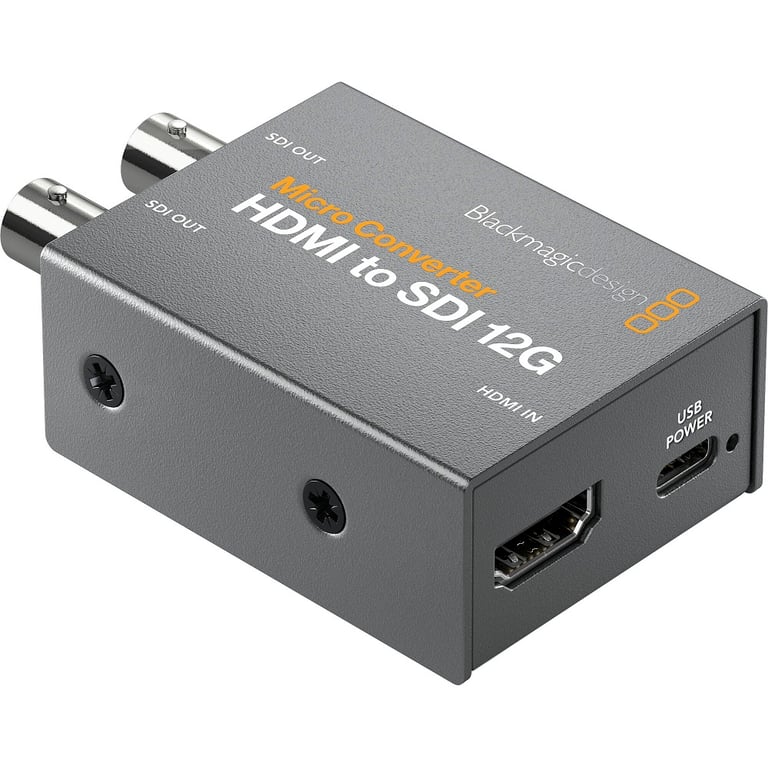 Blackmagic Micro Converter HDMI to SDI 12G PSU ( CONVCMIC/ HS12G/ WPSU )