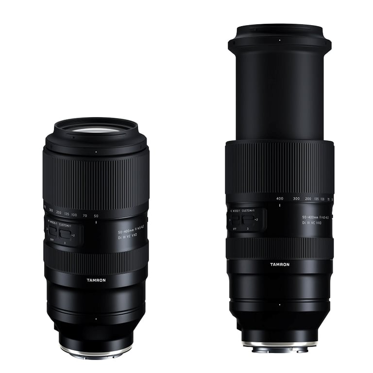 Ra mắt ống kính siêu tele Tamron 50-400mm f/4.5-6.3 cho ngàm Sony E