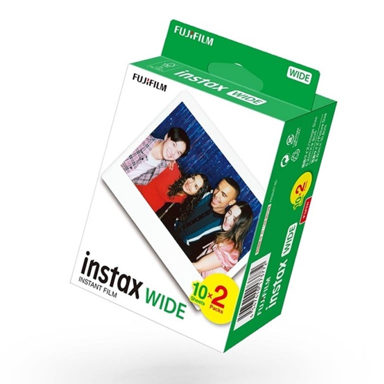 Hộp phim Fujifilm Regular Glossy Instax Wide (20 tấm)