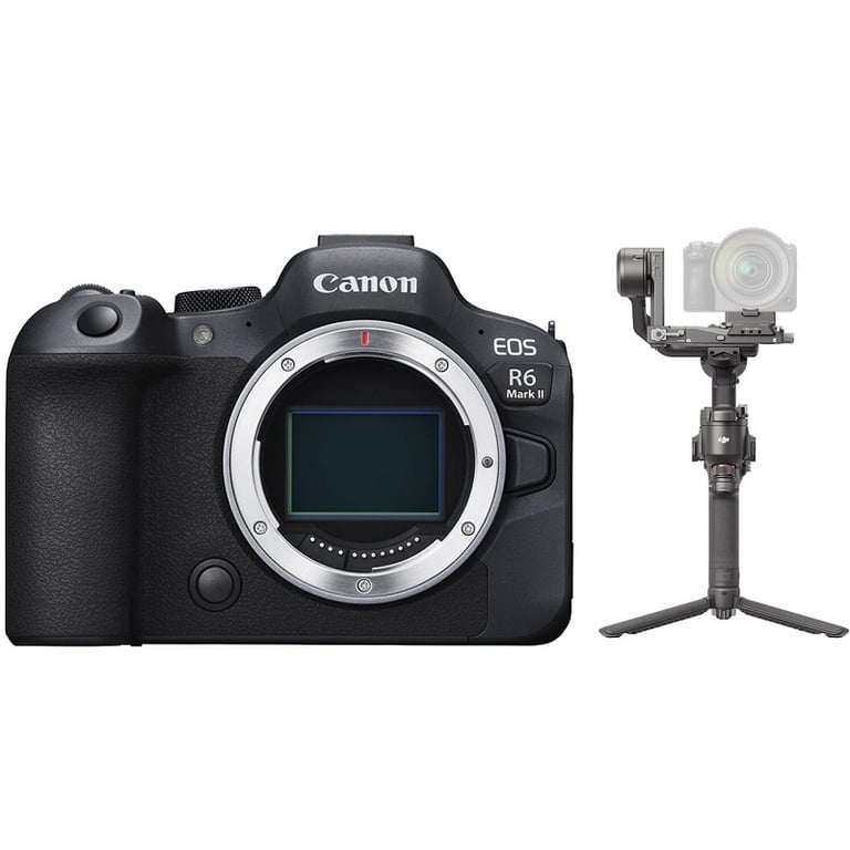 Canon EOS R6 Mark II Body + Gimbal DJI RS 4