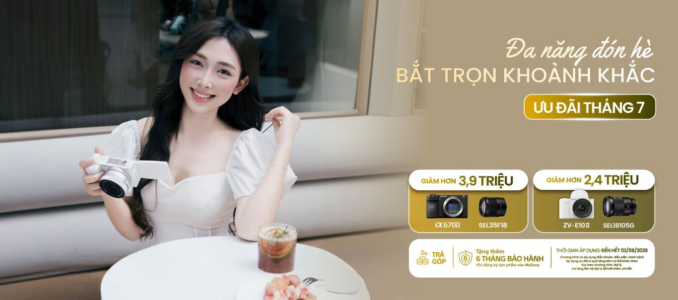 banner-sony-a6700 khuyen mai thang 7 nam 2026