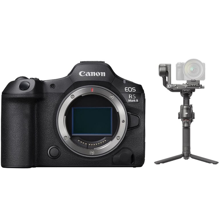 Canon EOS R5 Mark II Body + Gimbal DJI RS 4