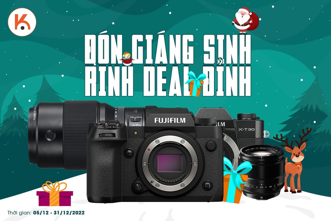 Đón giáng sinh - Rinh deal đỉnh cùng Fujifilm