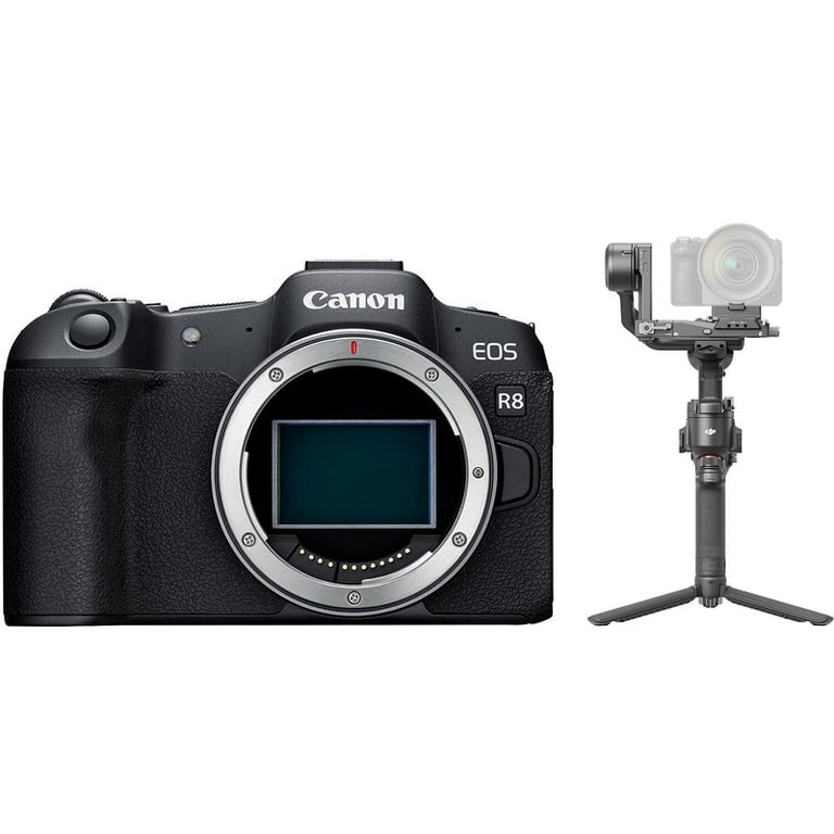 Canon EOS R8 Body + Gimbal DJI RS 4