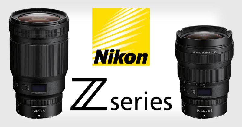 Nikon ra mắt ống kính 50mm F1.2 và 14-24mm F2.8 S cho Z-Mount