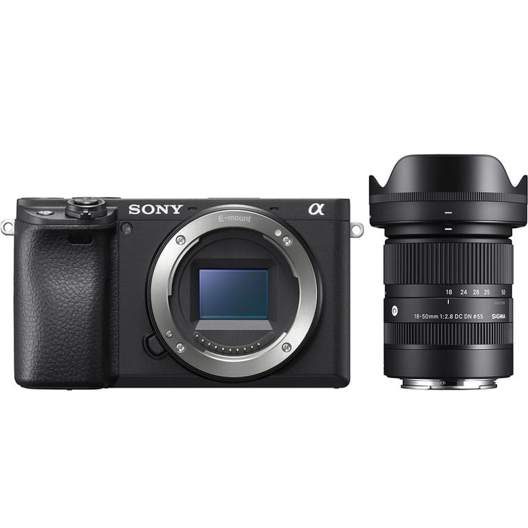 Sony Alpha A6400 Body + Sigma 18-50mm F2.8 DC DN for Sony