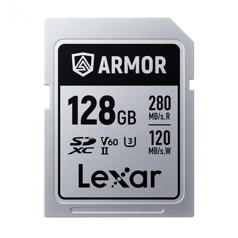 Thẻ nhớ SDXC Lexar Armor Silver Pro USH-II V60 128GB 280MB/ 120MB/ s