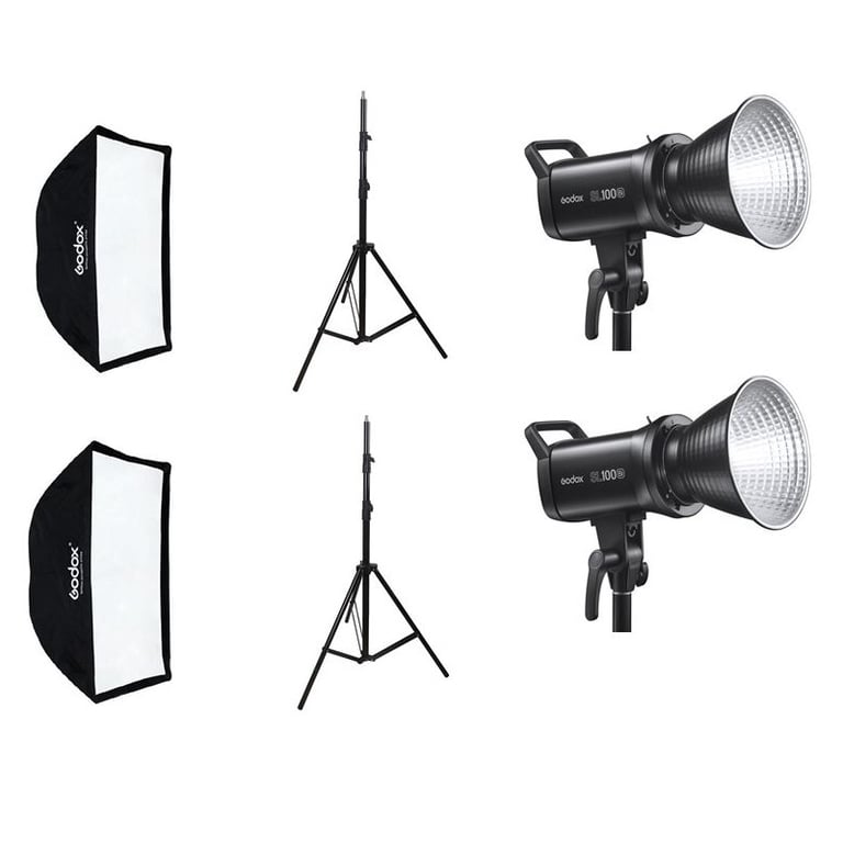 Bộ kit 2 đèn led Continuous Light Godox SL100Bi