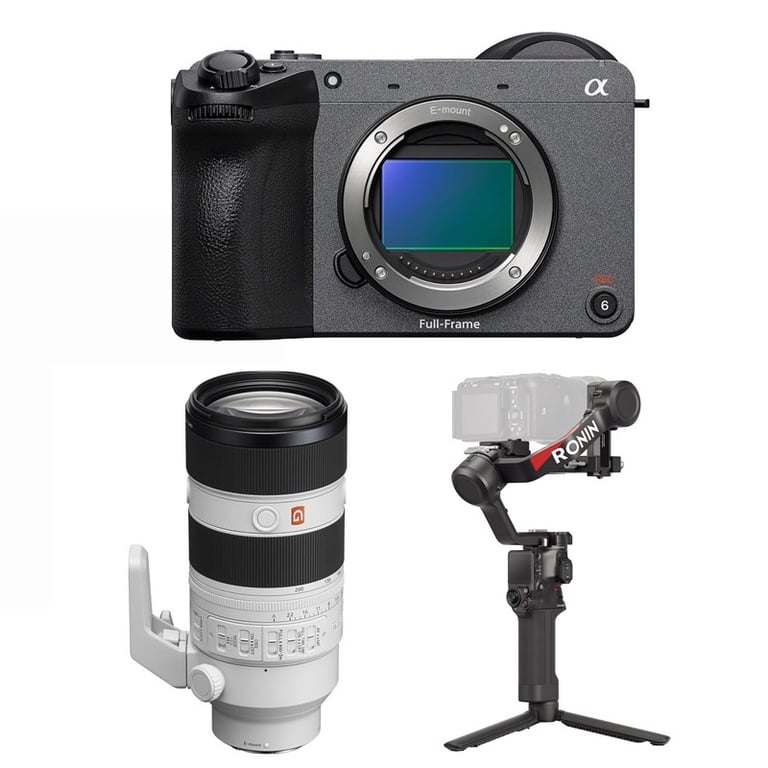 Sony FX2B + Sony FE 70-200mm F2.8 GM OSS II + DJI RS 4