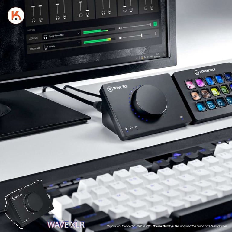 Combo livestream Elgato đầy sức mạnh cho mini studio của bạn