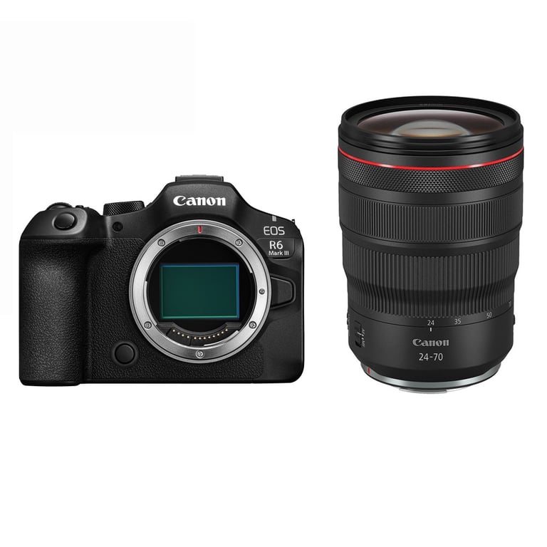 Canon EOS R6 Mark III Body + Canon RF 24-70mm F2.8 L IS USM