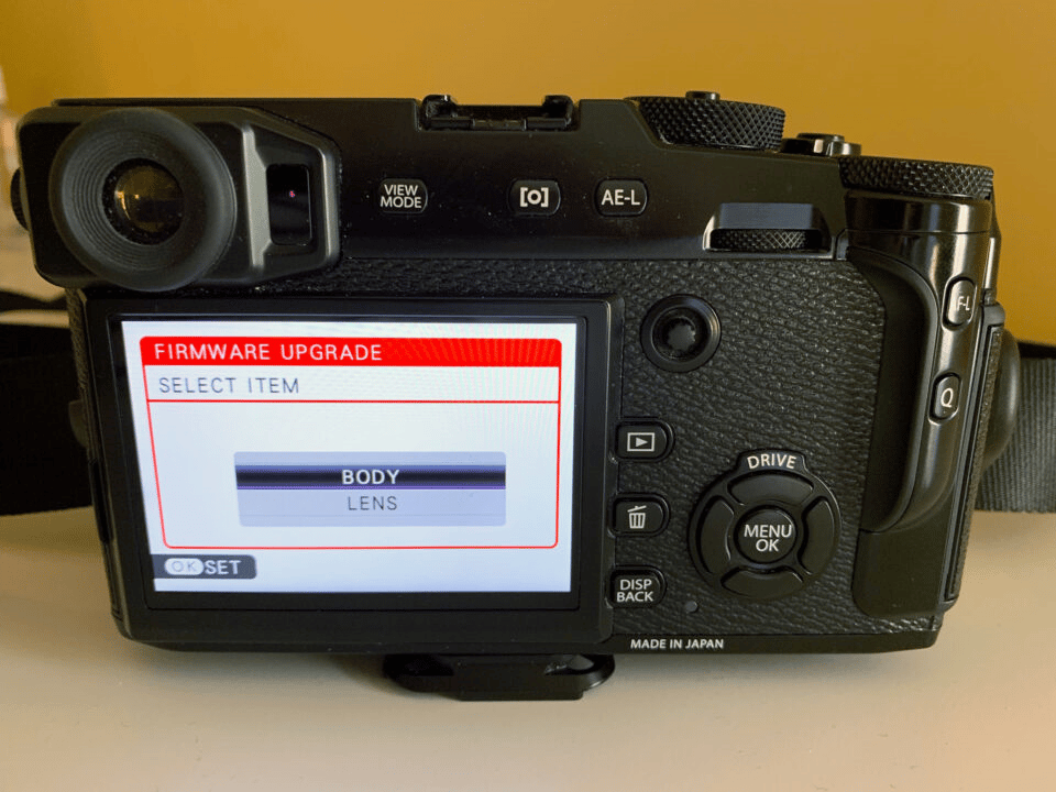 Nắm vững các bước cập nhật firmware cho máy ảnh Fujifilm hiện đại