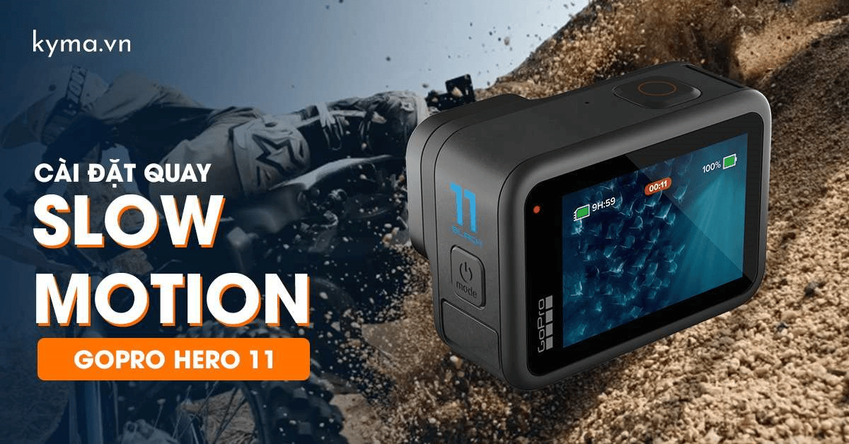 Hướng dẫn cài đặt slow motion trên GoPro Hero 11