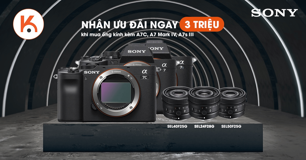 Hè sôi động - Lens Sony giảm sốc