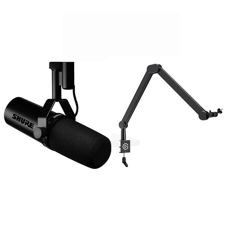 Shure SM7DB + Elgato Wave Mic Arm MK.2