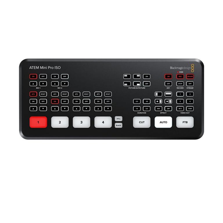 Bộ trộn hình Blackmagic ATEM Mini Pro ISO (SWATEMMINIBPRISO)