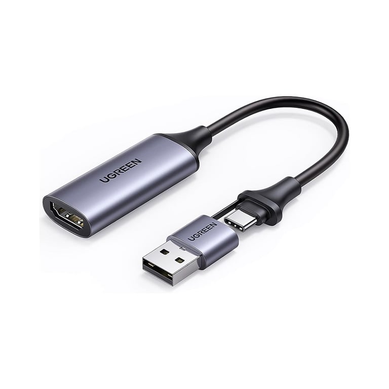 Thiết bị Capture Card Ugreen HDMI To USB A/Type C 40189