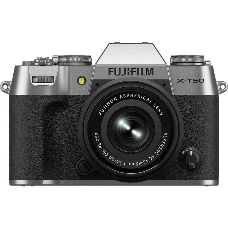 Máy ảnh Fujifilm X-T50 Kit XC15-45mm F3.5-5.6 OIS PZ Bạc