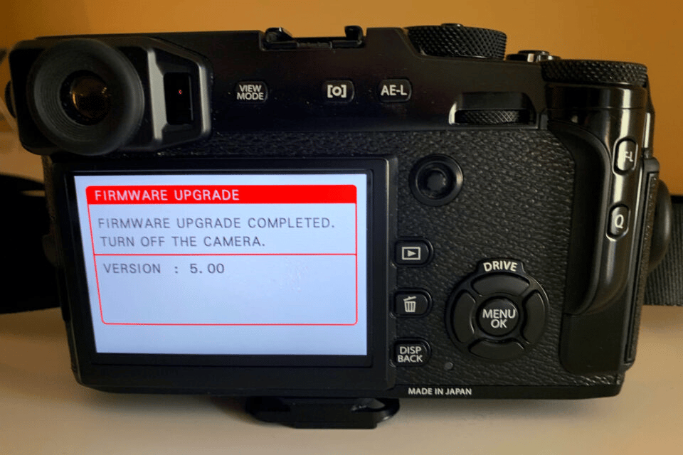 Nắm vững các bước cập nhật firmware cho máy ảnh Fujifilm hiện đại