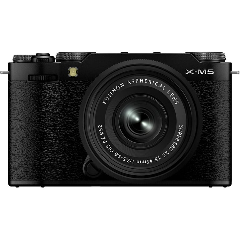 Máy ảnh Fujifilm X-M5 Kit XC 15-45mm F3.5-5.6 OIS PZ Đen