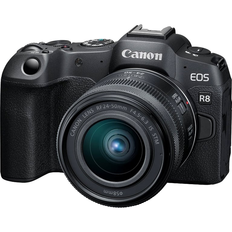 Máy ảnh Canon EOS R8 Body + RF 24-50mm F4.5-6.3 IS STM (nhập khẩu)
