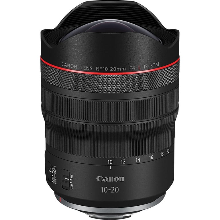 Ống kính Canon RF 10-20mm F4L IS STM