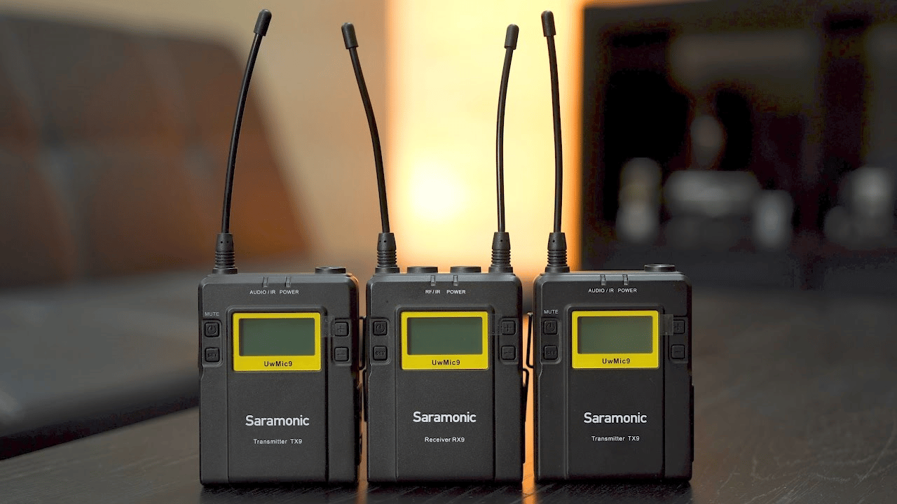Saramonic Uwmic9: Khám phá bộ micro thu âm cài áo Saramonic đầy mạnh mẽ