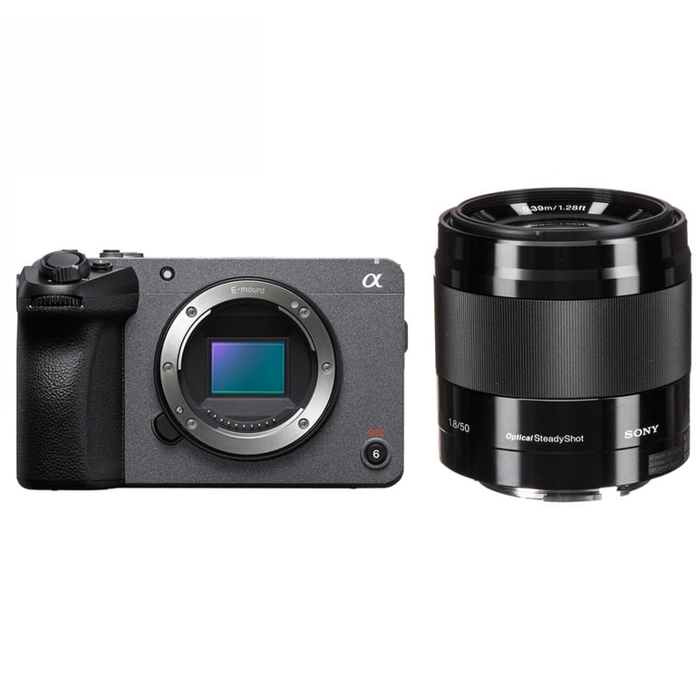 Sony Alpha Cinema Line ILME - FX30 B + Sony E 50mm F1.8 OSS