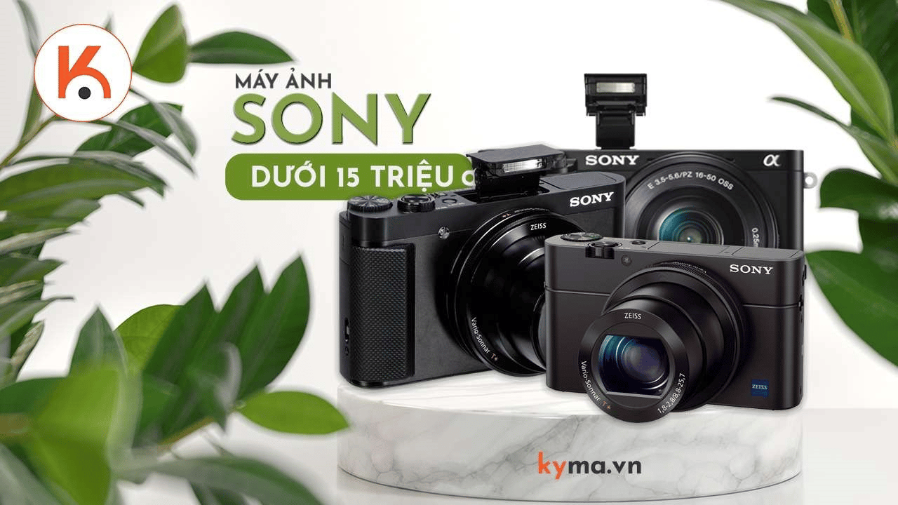 Top máy ảnh Sony tầm giá dưới 15 triệu tốt nhất hiện nay