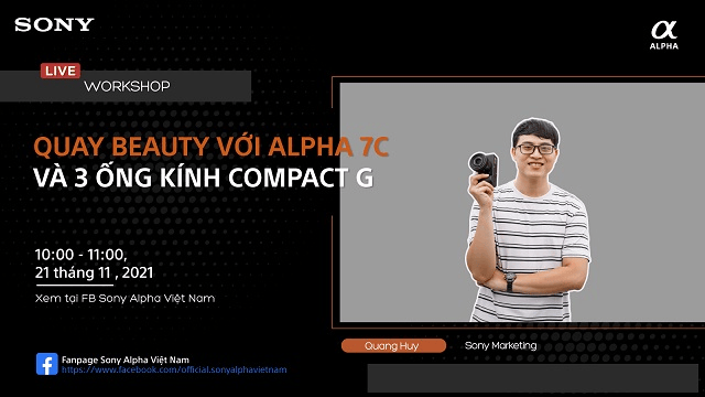Trải nghiệm nhiếp ảnh chuyên nghiệp với chuỗi workshop tháng 11 của Sony Alpha