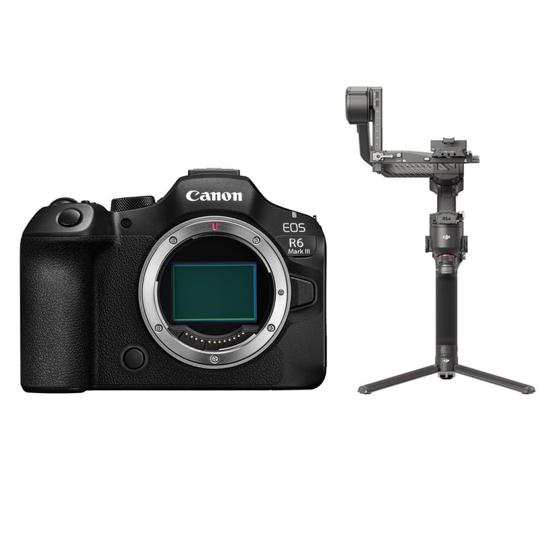 Canon EOS R6 Mark III Body + DJI RS 4 Pro