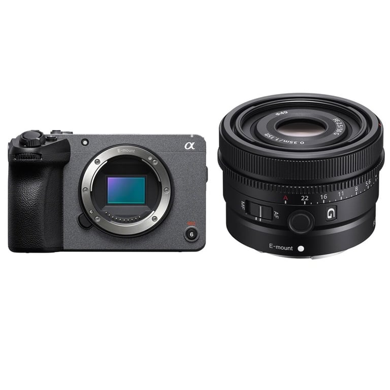 Sony Alpha Cinema Line ILME - FX30 B + Sony FE 50mm F2.5 G