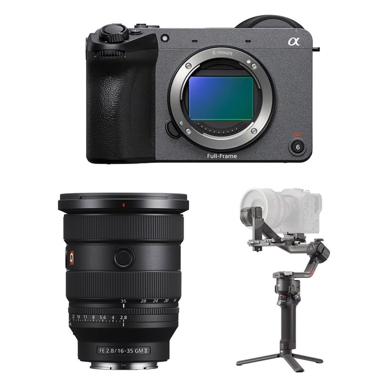 Sony FX2B + Sony FE 16-35mm F2.8 GM II + DJI RS 4 Pro