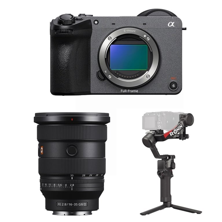Sony FX2B + Sony FE 16-35mm F2.8 GM II + DJI RS 4